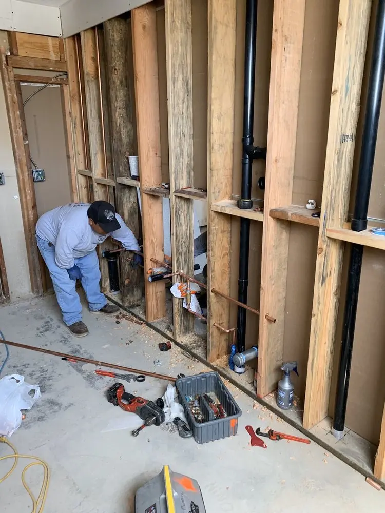 Commercial rough-in plumbing for Water Heater Replacement in Lookout Mountain